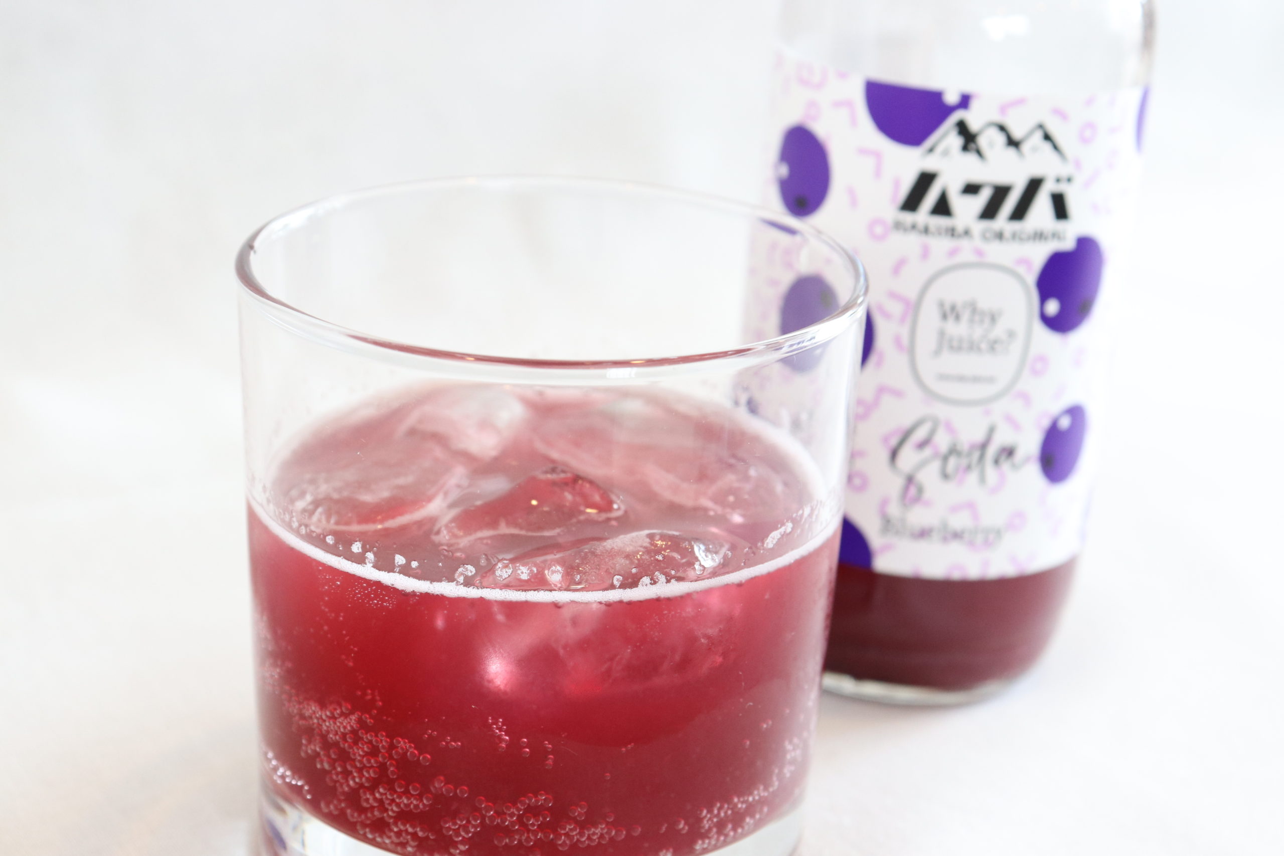 why juice?×ハクバ  「Soda  Blueberry 」